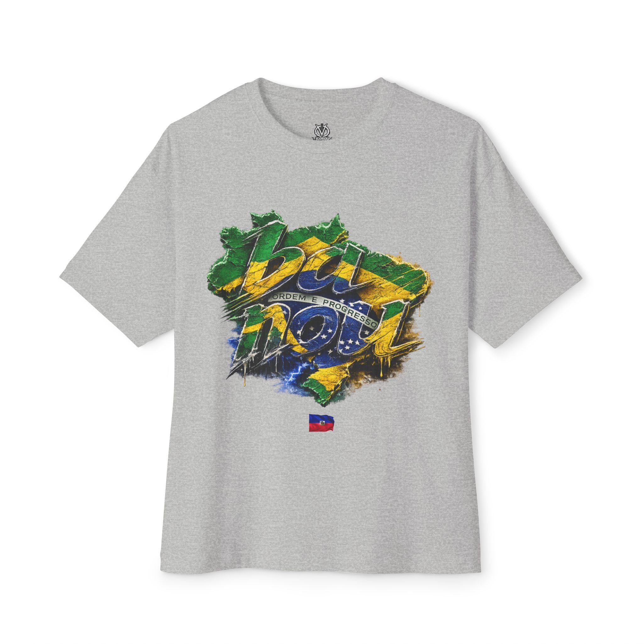 "ba nou brezil" 2026 World Cup Haiti Unisex Boxy Tee