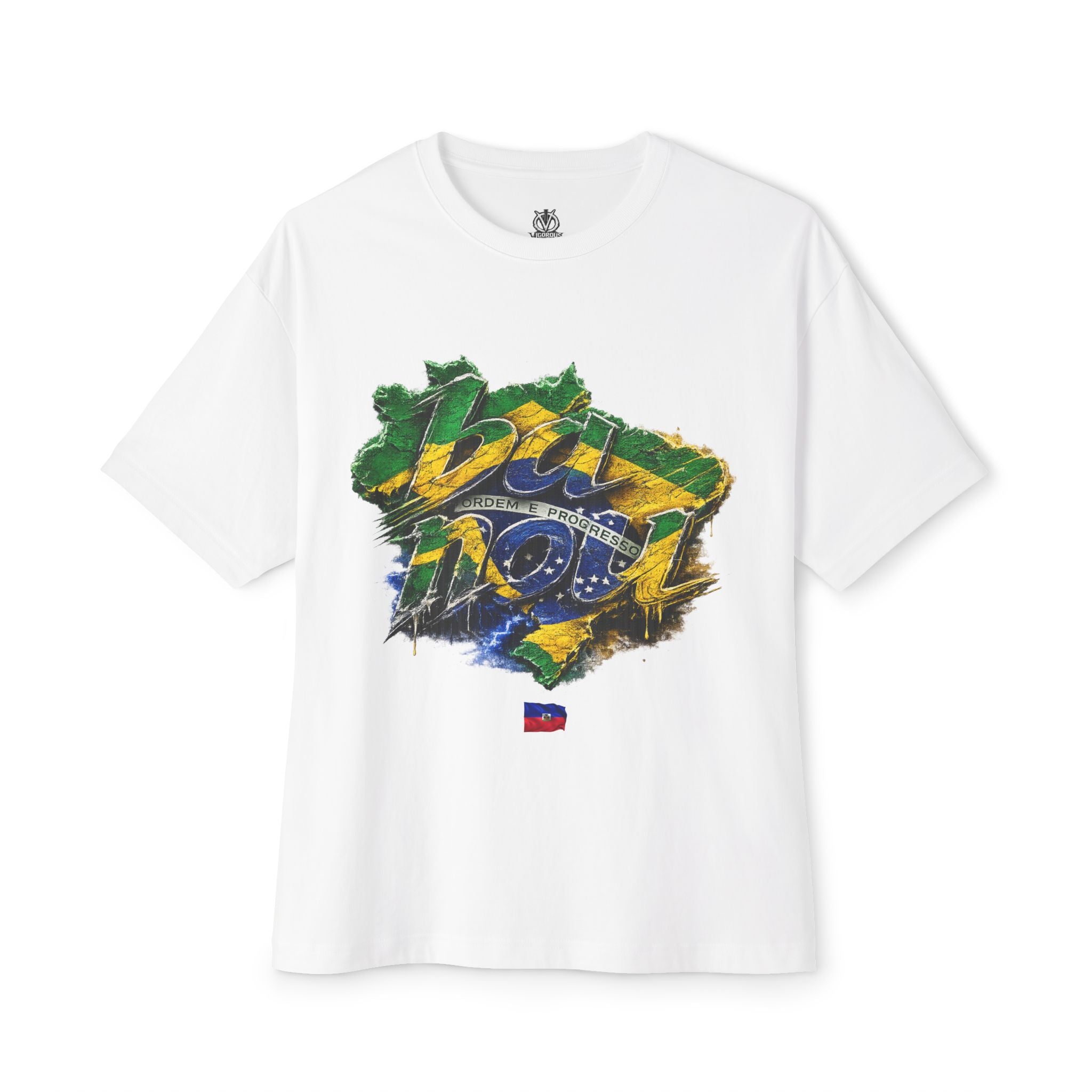 "ba nou brezil" 2026 World Cup Haiti Unisex Boxy Tee