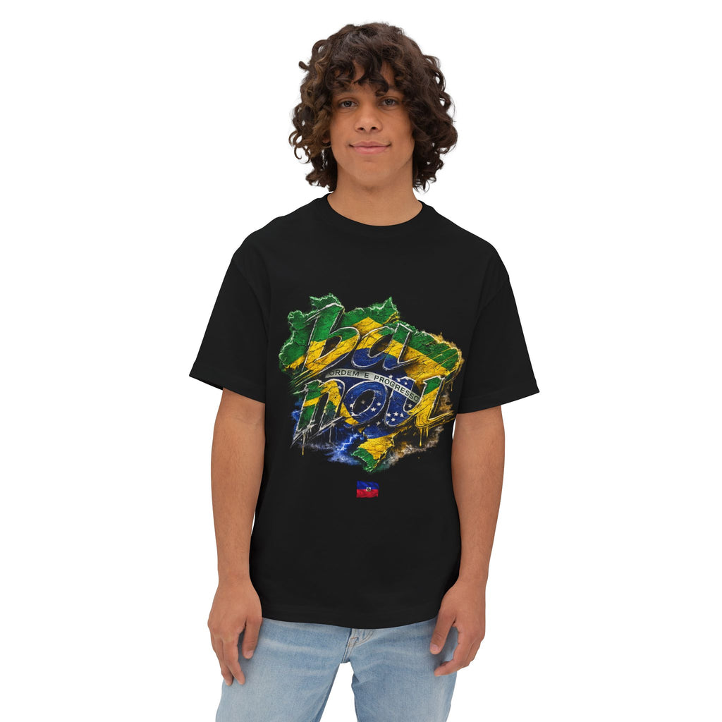 "ba nou brezil" 2026 World Cup Haiti Unisex Boxy Tee