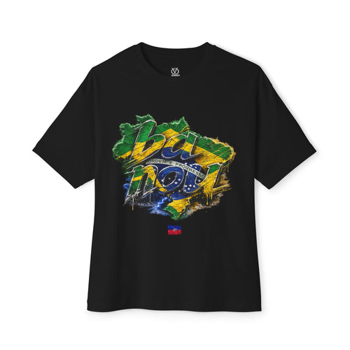 "ba nou brezil" 2026 World Cup Haiti Unisex Boxy Tee