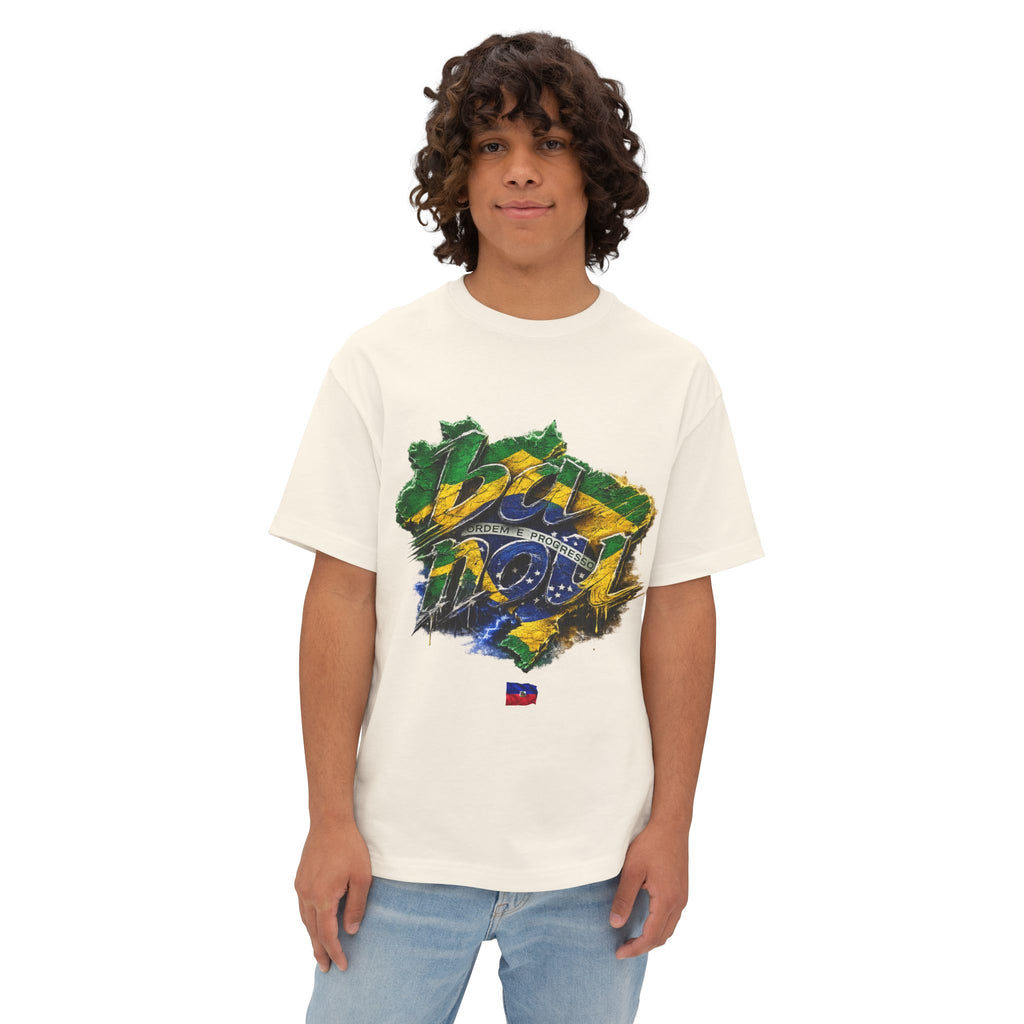 "ba nou brezil" 2026 World Cup Haiti Unisex Boxy Tee